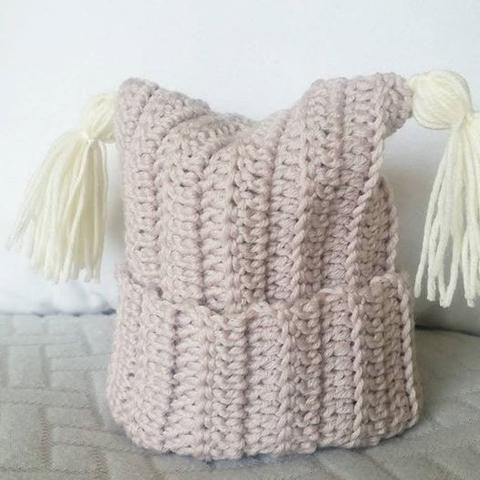 Alfie Tassle Hat Crochet Pattern