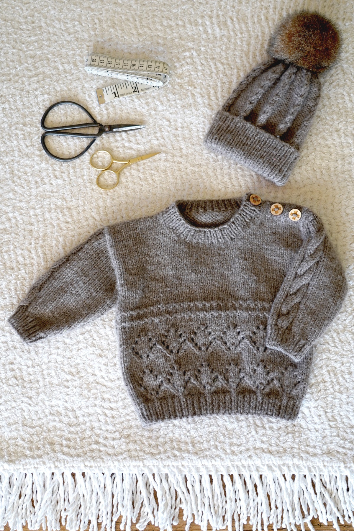 Lottie Sweater & Hat Knit Pattern