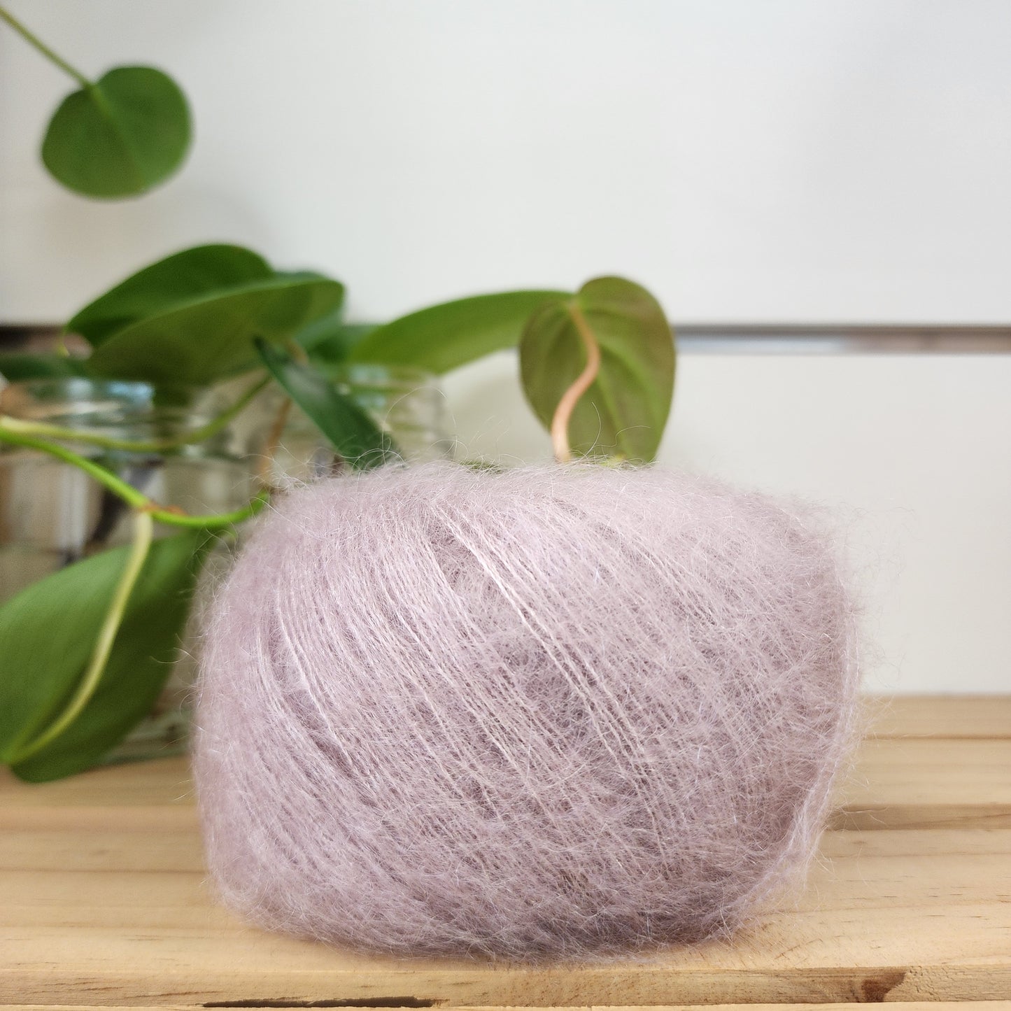 Vivienne 2ply Mohair / Silk - Pink Salt (4392)