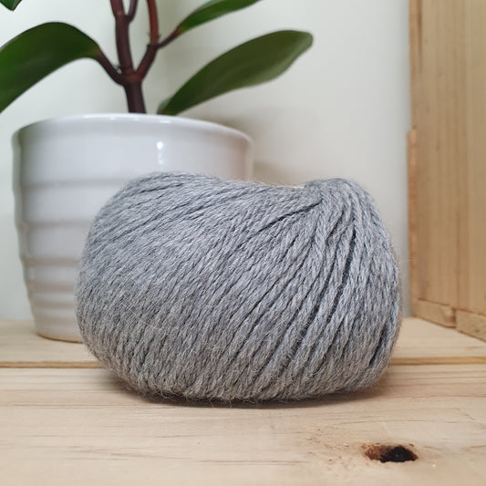 Muhu 8ply Baby Alpaca - Grey