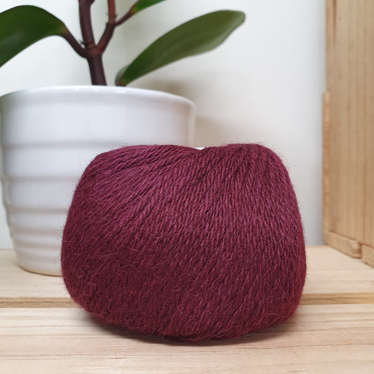 Muhu 8ply Baby Alpaca - Mulberry