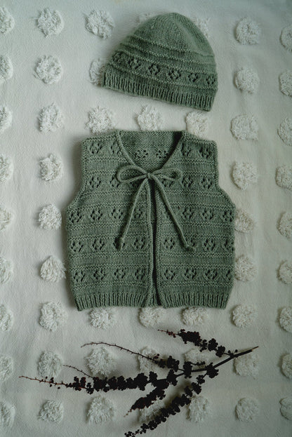 Faith Vest and Hat Knit Pattern