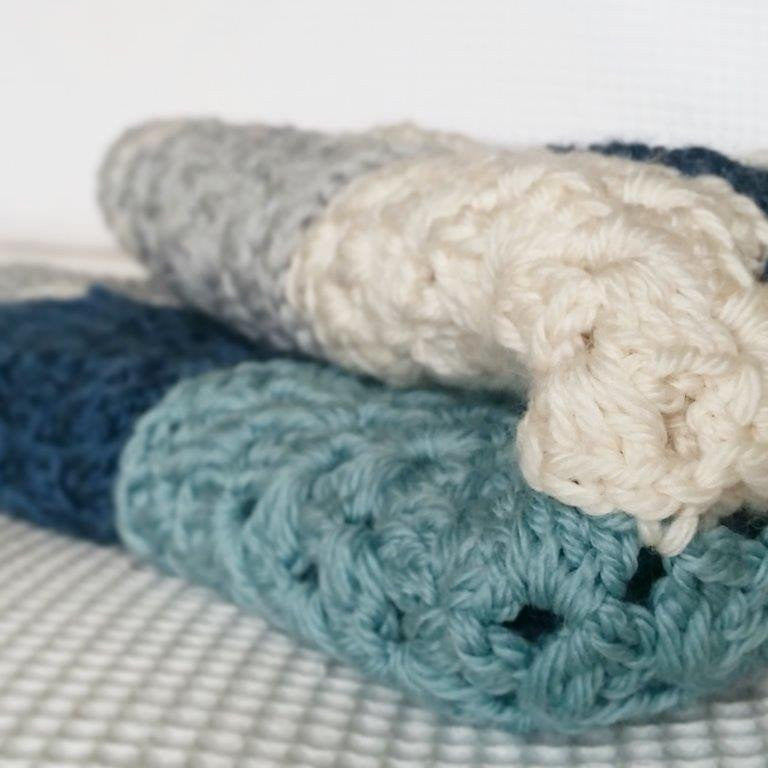 Simple Squares Blanket Crochet Pattern