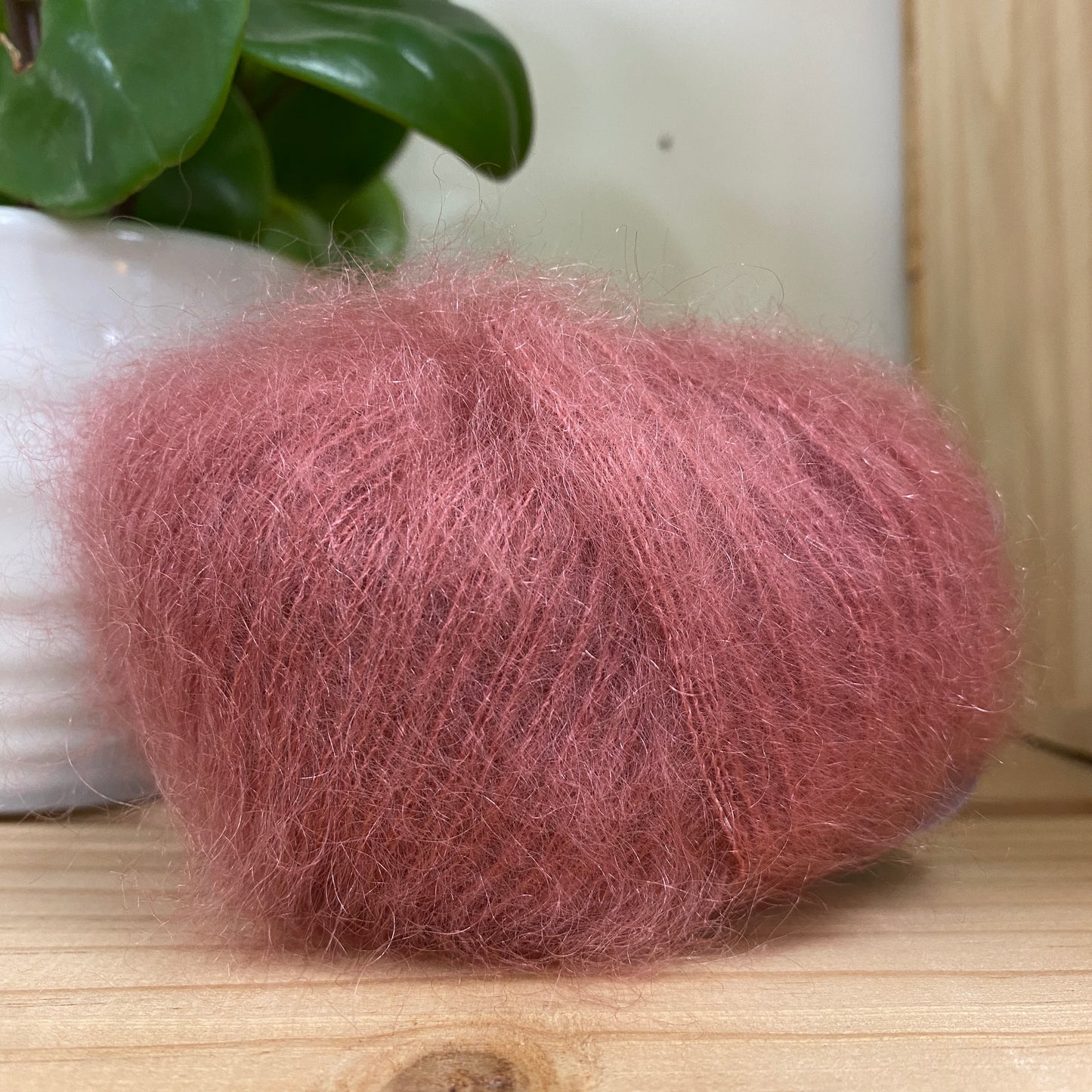 Vivienne 2ply Mohair / Silk - Rose (5026)